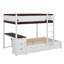 Lit superposé équipé d'un lit gigogne simple, de compartiments de rangement et d'un bureau-1895772656-1895772671