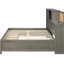 Lit de jour en bois gris avec 3 unités de rangement cachées, une planche souple et des options de chargement pour un compartiment de rangement bien rangé, une chambre de détente avec points forts-1596407373