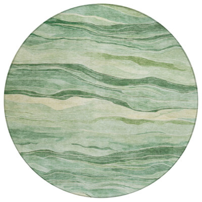 Tapis rond 8 po