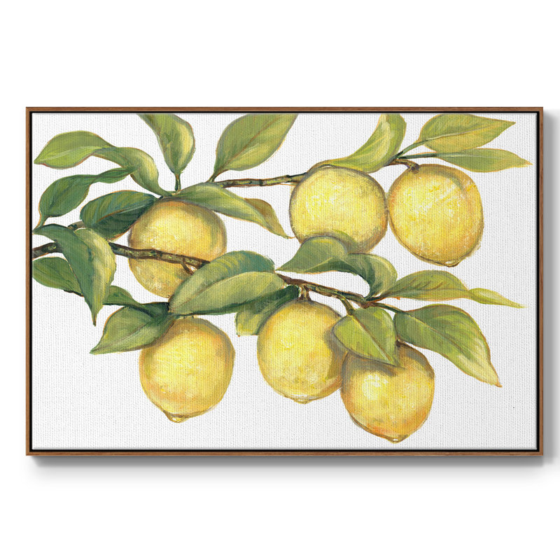 Ripe For Picks II, reproduction d'art sur toile, H 27 po x l 41 po x P 2 po, Noyer