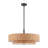 Fagundes 5 - Light Dimmable Drum Shaded Chandelier