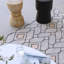 Ashes Geometric Hand-Loomed 5'3" x 7'6" Recycled P.E.T. Area Rug in Gray-73851554