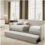 Lit de jour simple tapissier avec couchette Fog