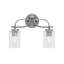 Éclairage pour meuble-lavabo à intensité variable 2 lumières Unia