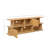 71'' W Modern 2-Tier TV Stand with Cabinets and Open Shelves