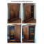 Armoire à portes coulissantes en acajou de style américain