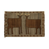 One-of-a-Kind 3'5" X 5'4" Hand Knotted Area Rug