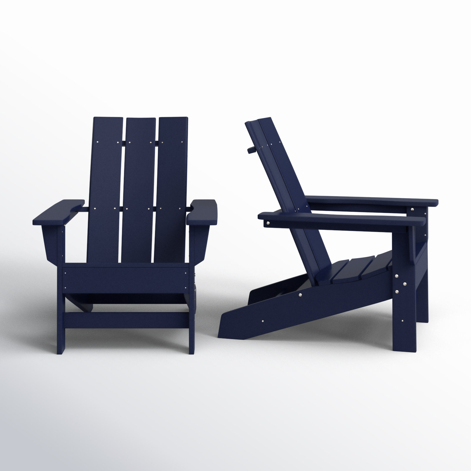 Ratcliff Outdoor Adirondack Set, Navy