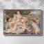 Les grands baigneurs (Les Grandes Baigneuses), 1884-1887 - Pierre-Auguste Renoir, toile tendue avec châssis-132874678-132874679