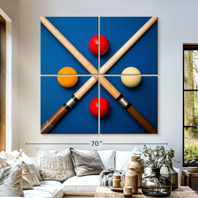 Balle et bâtons de billard Senne