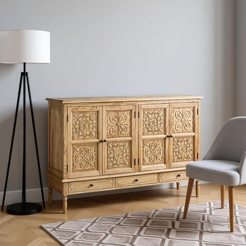 American-style minimalist luxury side cabinet