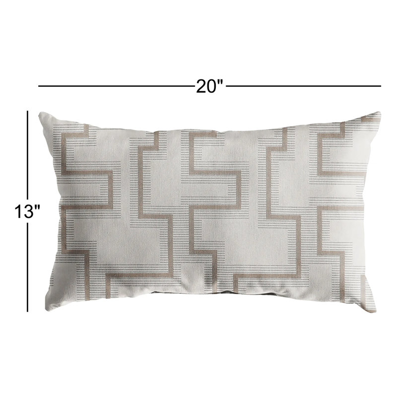 Coussin lombaire d'extérieur Merrida Roslyn, 13 po x 20 po