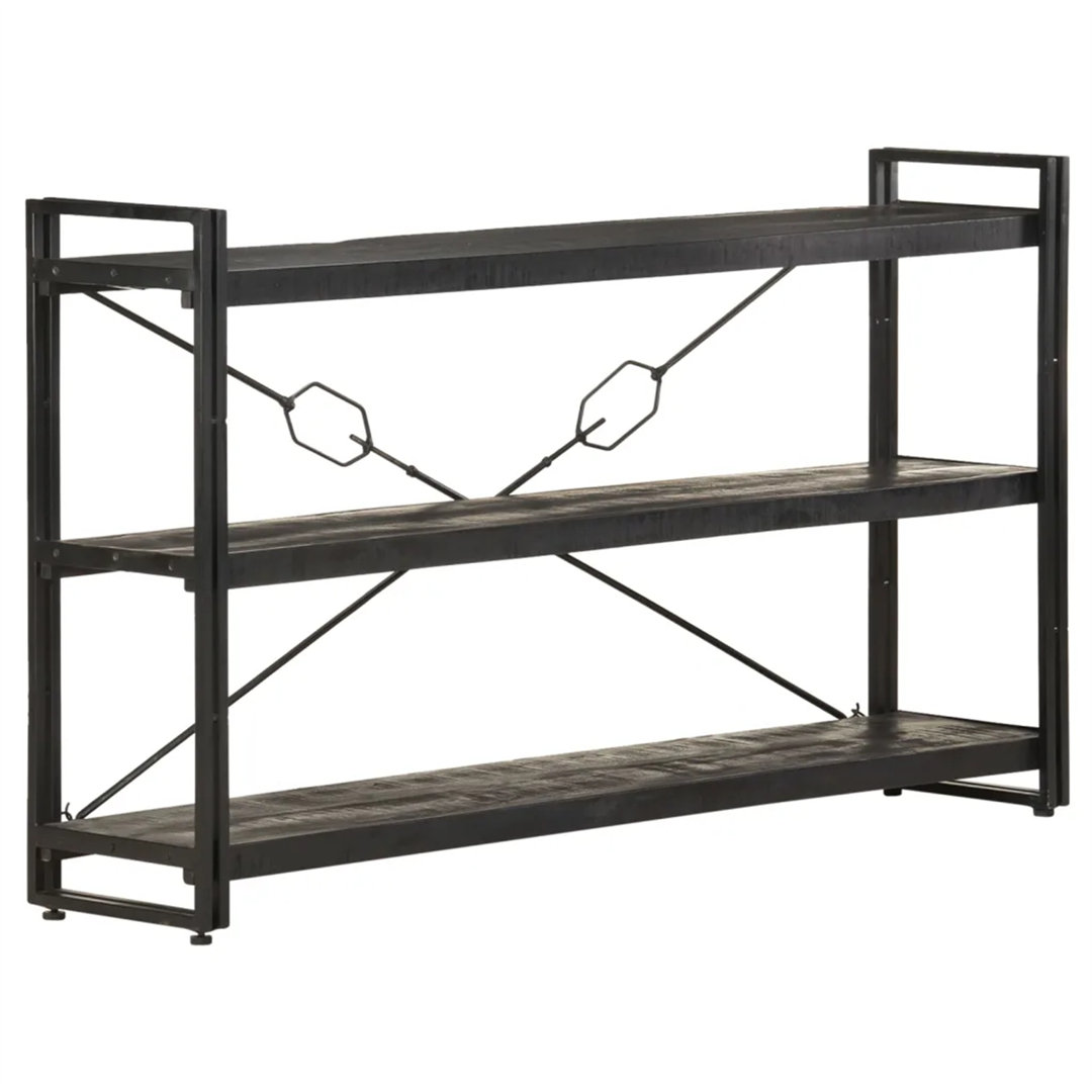Mayhill 80cm H Steel Etagere Bookcase