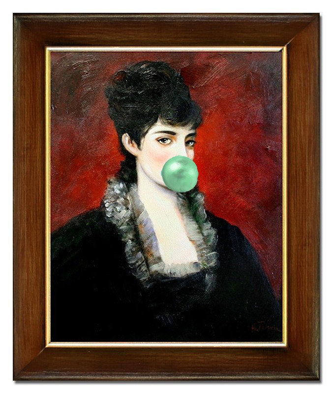 Single Picture Frame Print on Canvas