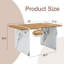 Table de salle à manger carrée de style moderne (table seulement)