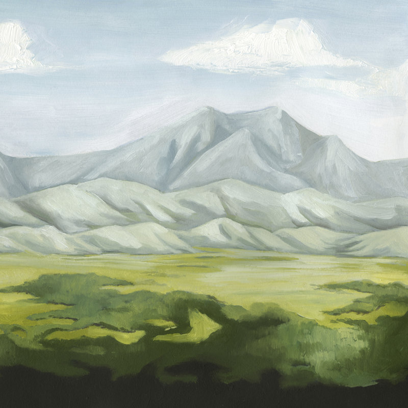 Deep Valley II - Wrapped Canvas Print, 91cm H x 91cm W