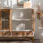 Buffet en bois manufacturé Burlywood