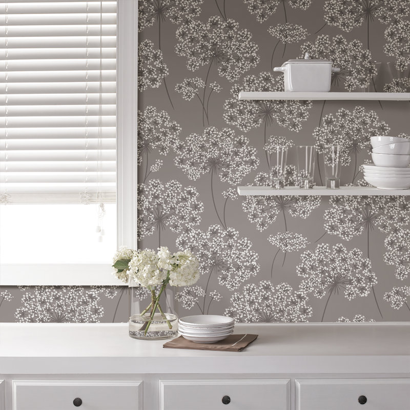 Broomsdale Peel & Stick Floral Roll
