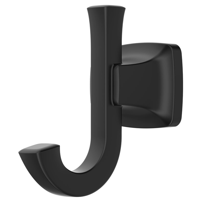 American Standard Townsend Double Robe Hook, Matte Black