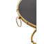 Mcintire Glass Top Abstract End Table