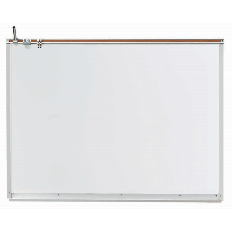Tableau blanc magnétique à cadre en aluminium, H 3 po x l 4 po