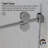 Radiance 48 In. W X 40 In. D X 76 In. H Sliding Frameless Corner Shower Enclosure With Clear Glass-112209678