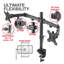 TTAP Single Screen Pole Mount