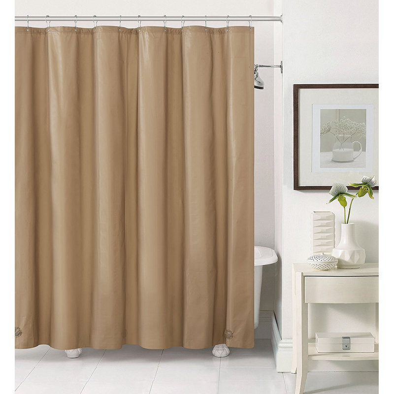 Doublure de rideau de douche Kysan, Taupe