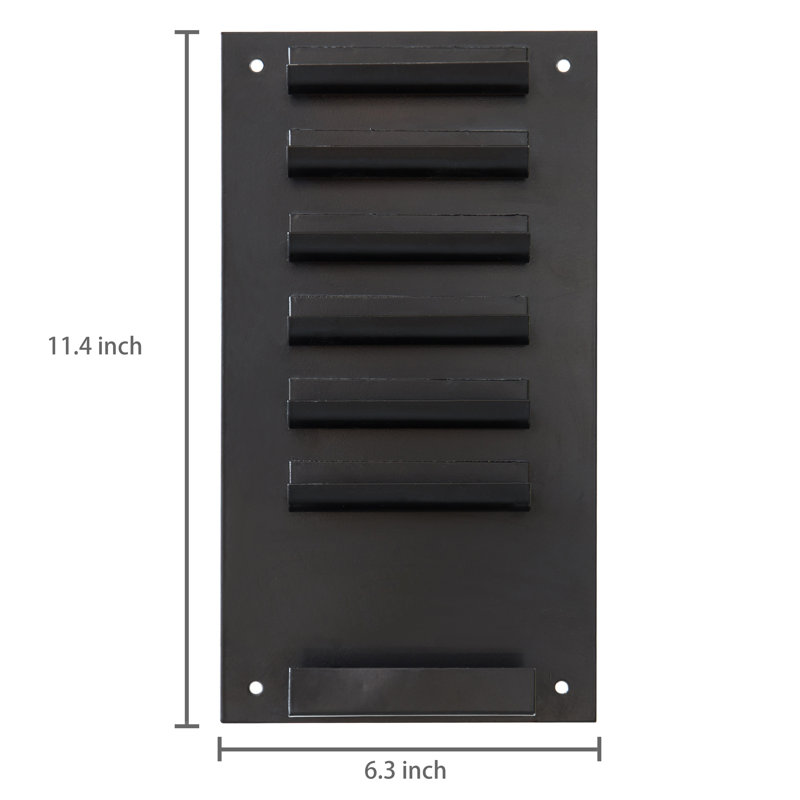 Metal Wall Organizer with White Board