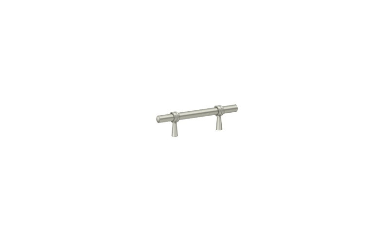 Bar / Handle Pull, Brushed Nickel