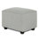Repose-pieds de 20 po de large avec repose-pieds rectangulaire