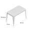 Cralcum Metal Base Dining Table