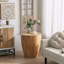 Table basse 21,06 "style rétro en forme de seau