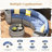 4 - Person Fully Assembled Curved Patio Conversation Set With Side Table-1679207847