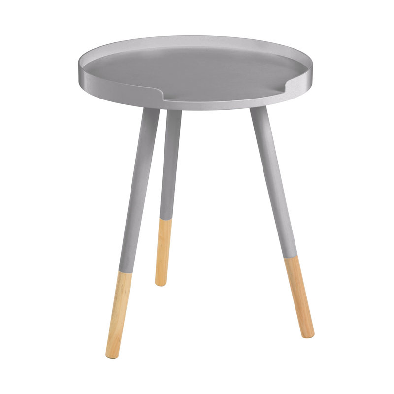 Cadwallader Tray Top End Table, Grey
