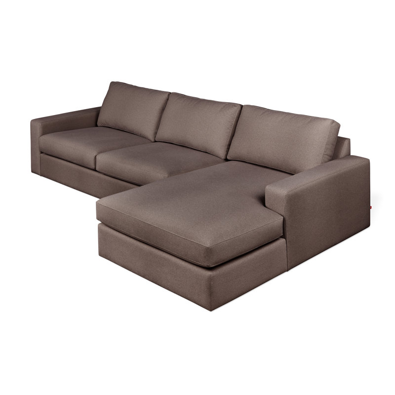 Ashdale Sectional, Carob, Right Hand Facing