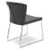 Chaise d'appoint en laine de 19 po de large Capri