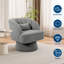 Upholstered Swivel Accent Chair-135991705