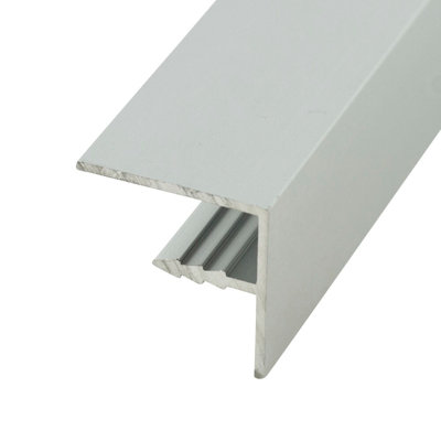 Moulure en T en aluminium à finition anodisée transparente (satinée) Outwater 13/16 po Outwater, longueur 72 po (paquet de 10)