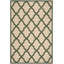 Tapis crème / vert Ferrill-27433827