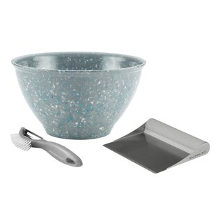 Rachael Ray Tools & Gadgets Nesting Mixing Bowl Set, 2 Piece - Red & Gray,  1 - Fry's Food Stores