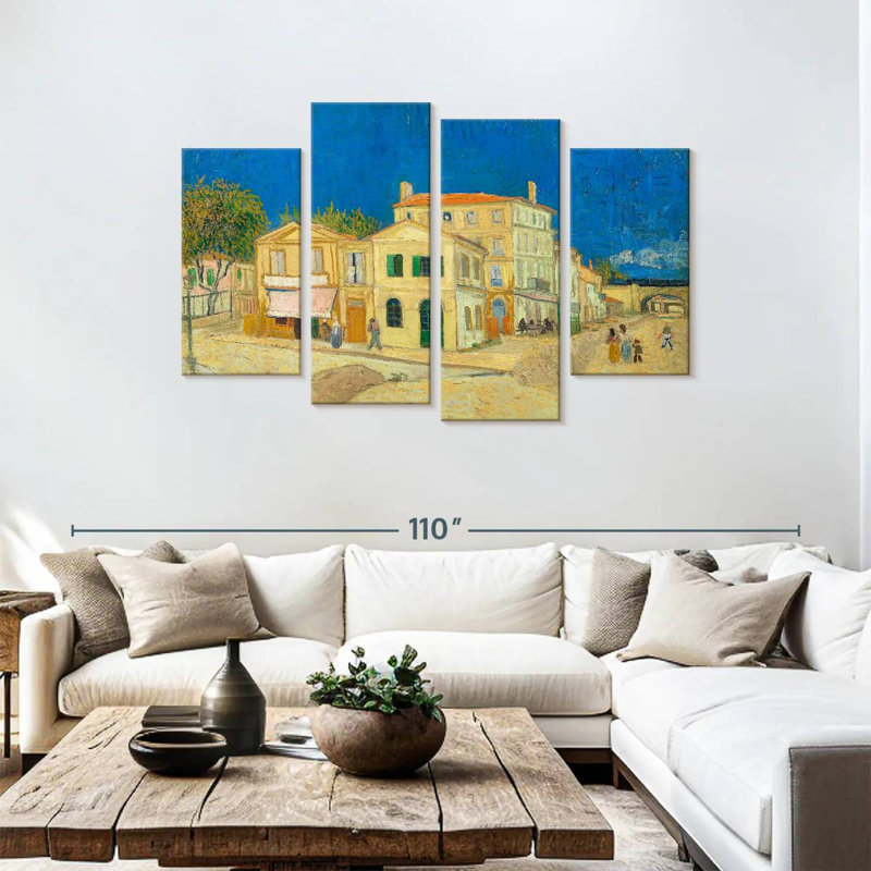 Sireci The Yellow House, 48" H x 75" W