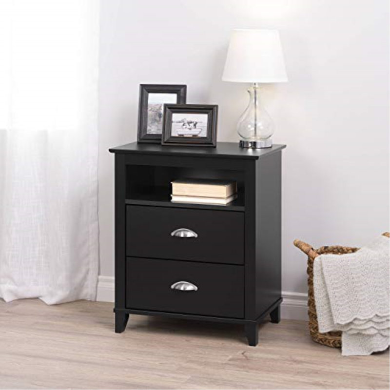 Wunder 23'' W Nightstand, Black