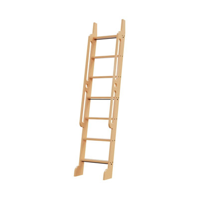 7 - Step Wood Lightweight Library Ladder