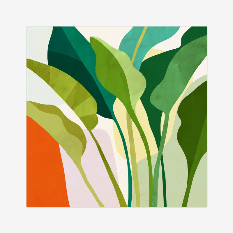 Tropica I by Victoria Borges - Wrapped Canvas Print, Paper Print, 51cm H x 51cm W