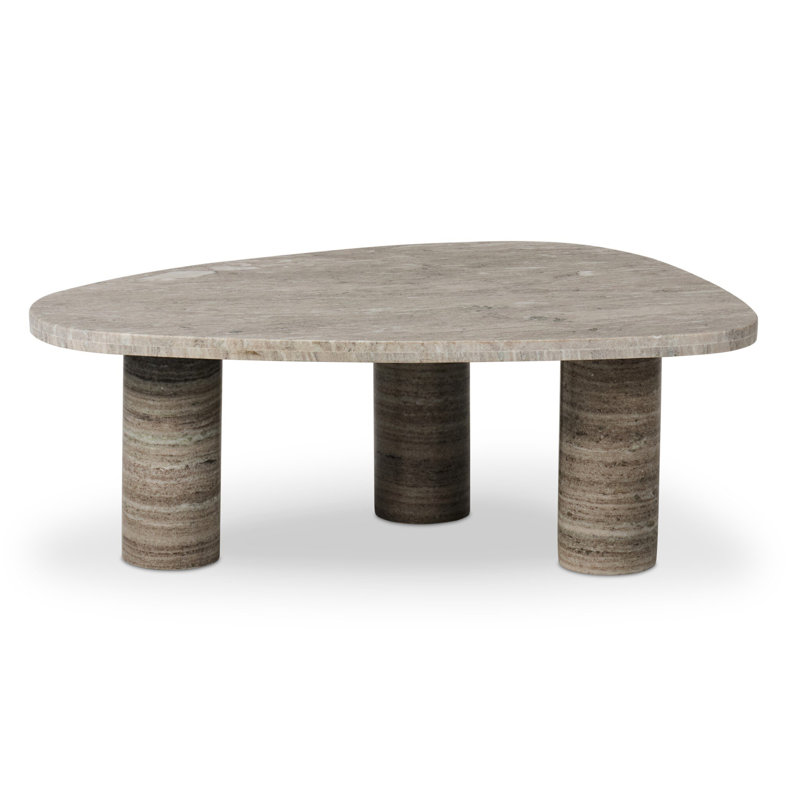 Zion Marble Coffee Table, Brown