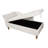63" PU Upholstered End of Bed Bench Flip Top Entryway Ottoman with Safety Hinge Storage Rectangular Sofa Stool Buttons Tufted Nailhead Trimmed Solid Wood Legs with 1 Pillow,Black