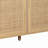 Alfort 62.20"4-Door Rattan Decorative Storage Cabinet,Sideboard,Buffet With Adjustable Shelf-680108276