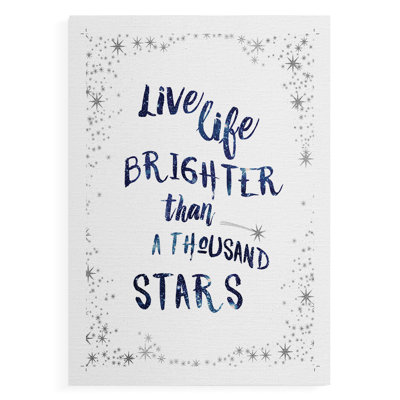 A Thousand Stars -Canvas Print Only - NOT FRAMED