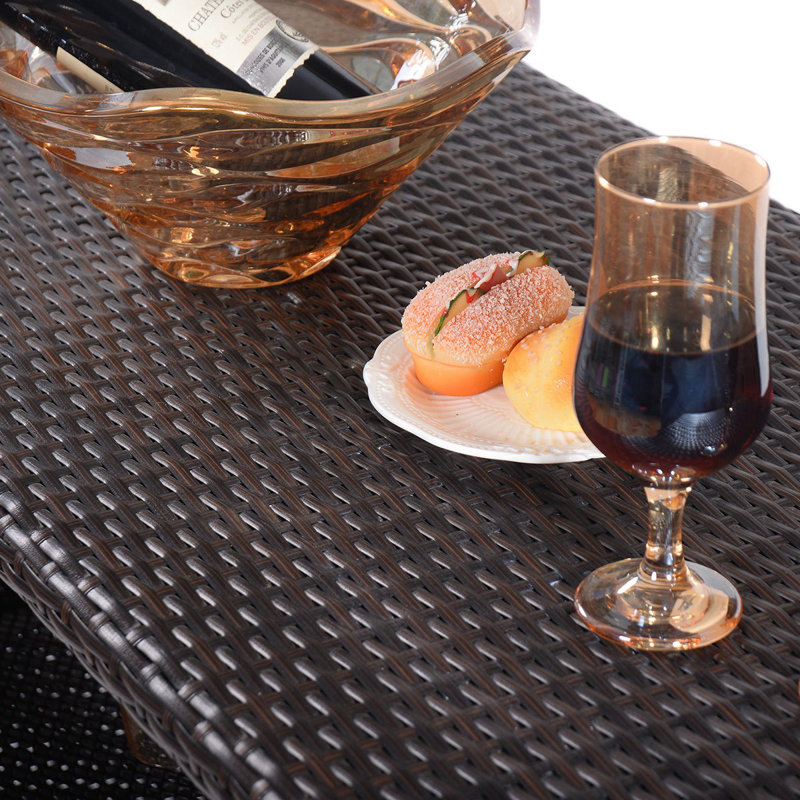 Table de bar en rotin